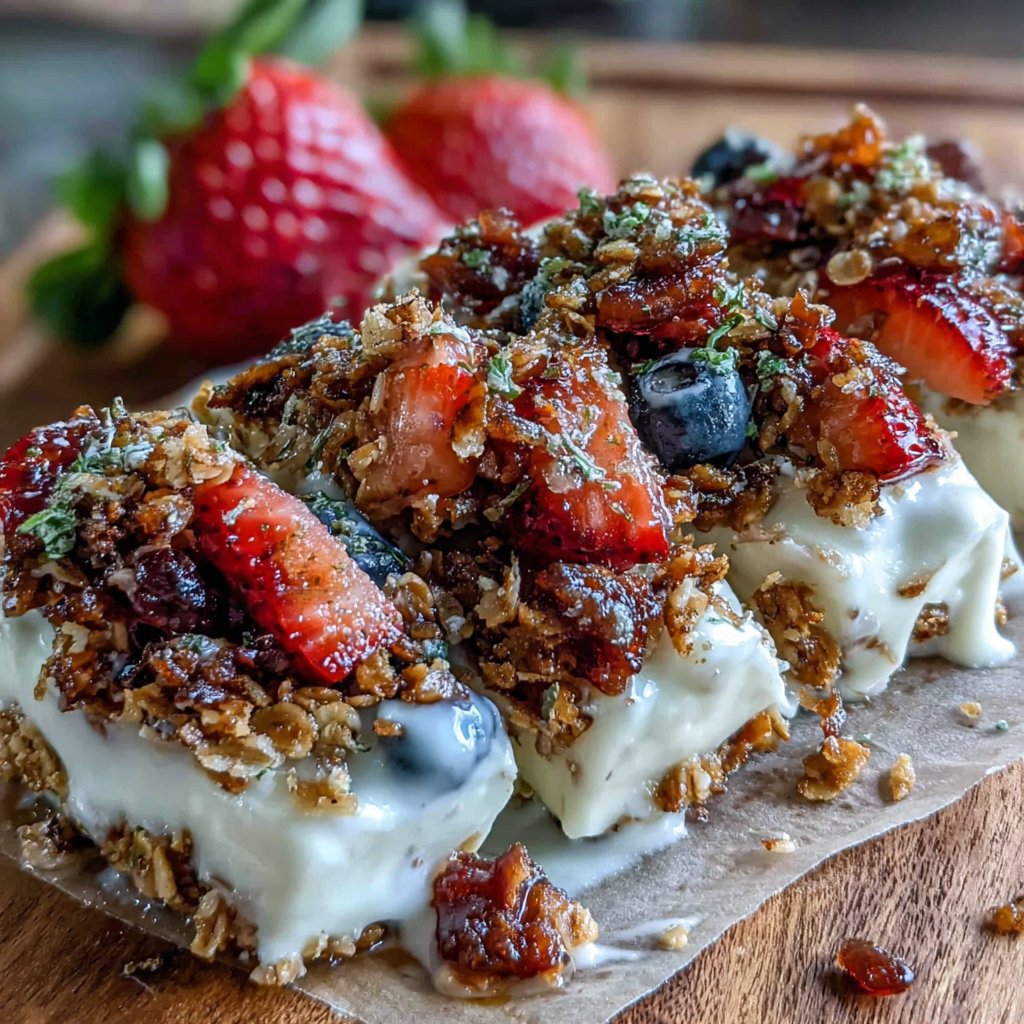 Yogurt Bark Protein Snack