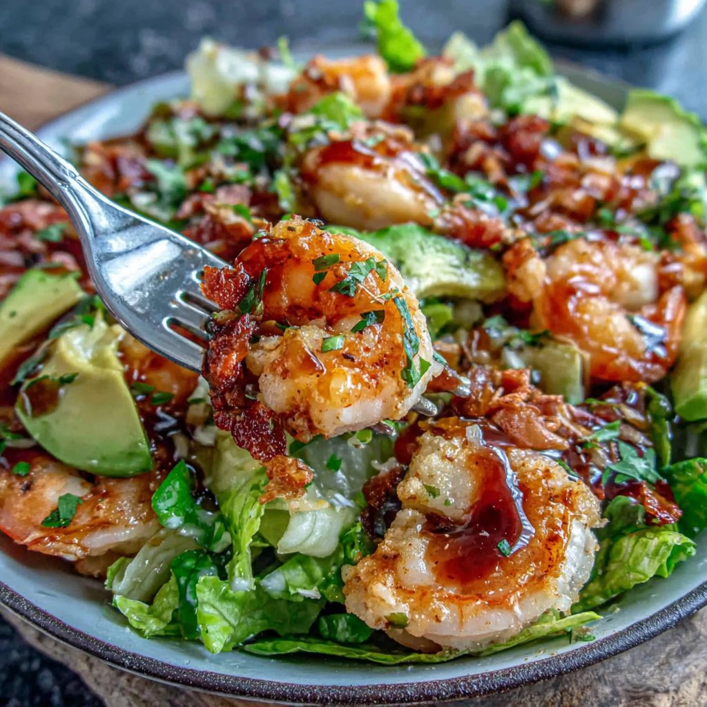 Zesty Shrimp Lunch Salad