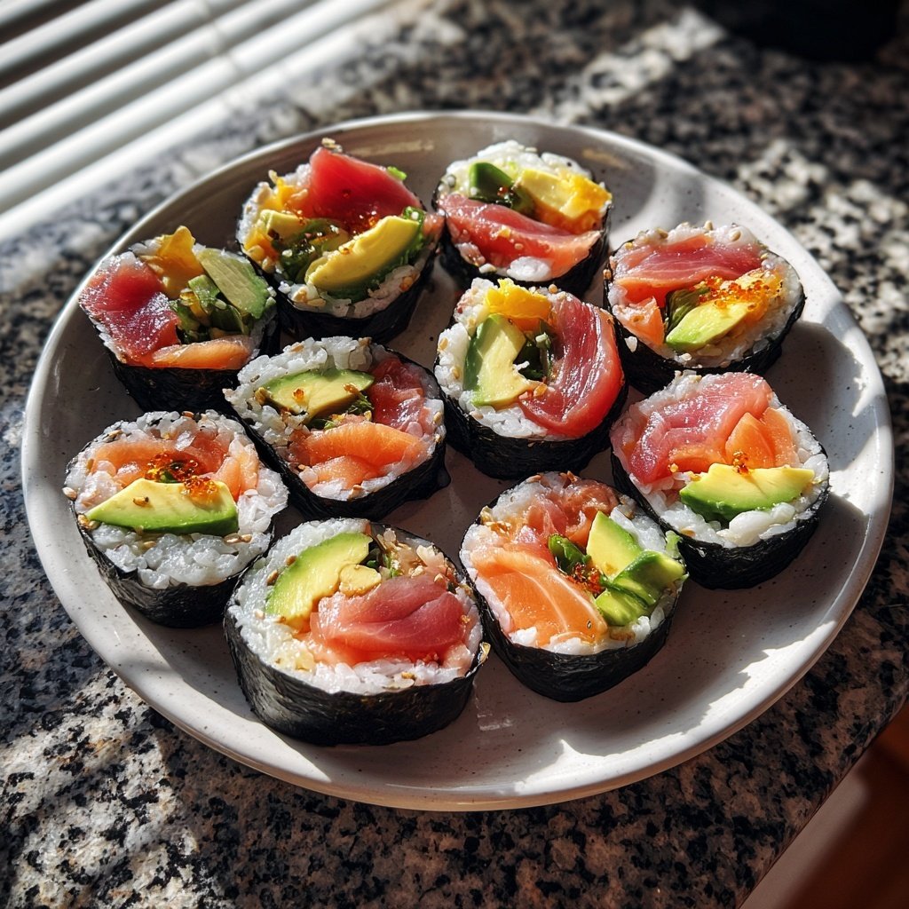 Global Japanese Sushi Rolls